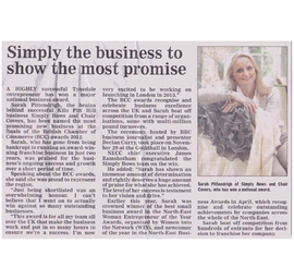 Hexham Courant - Business Shows Most Promise