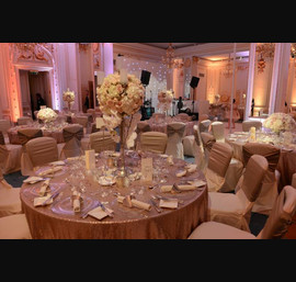 The beautiful ballroom