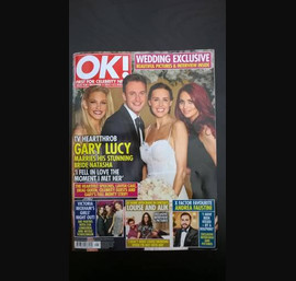 Celebrity Wedding featured in OK! Magazine