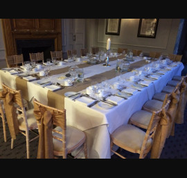 Hessian Sashes and Hessian Table Runners