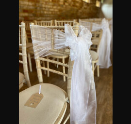 White Organza