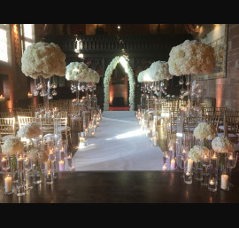 Gold Chiavari Chairs in The Great Hall