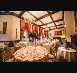 Gold Chiavari Chairs in The Drawing Room