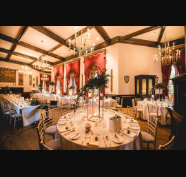 Gold Chiavari Chairs in The Drawing Room