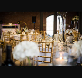 Gold Chiavari Chairs in the West Bay