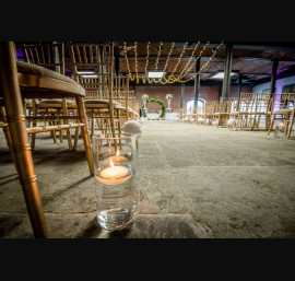 Gold Chiavari Chairs in the West Bay