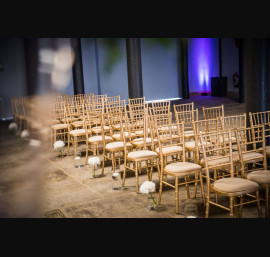 Gold Chiavari Chairs in the West Bay