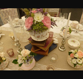 Vintage tablescape